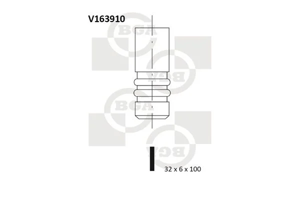 Įvado vožtuvas BGA V163910