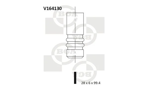 Įvado vožtuvas BGA V164130