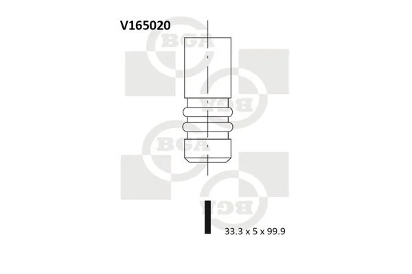 Įvado vožtuvas BGA V165020