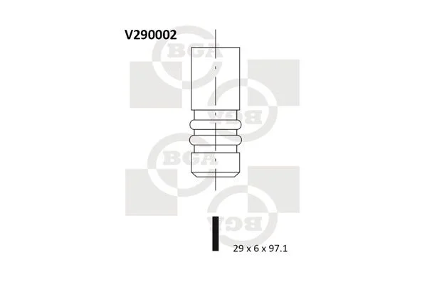 Įvado vožtuvas BGA V290002