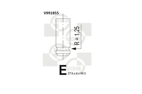 Įvado vožtuvas BGA V991855