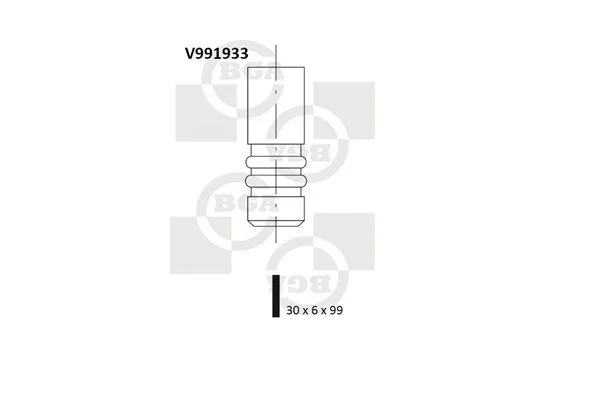 Įvado vožtuvas BGA V991933