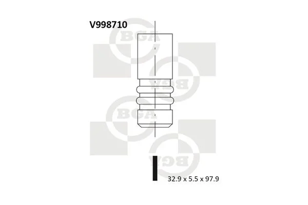 Nasávací ventil BGA V998710