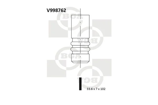 Įvado vožtuvas BGA V998762