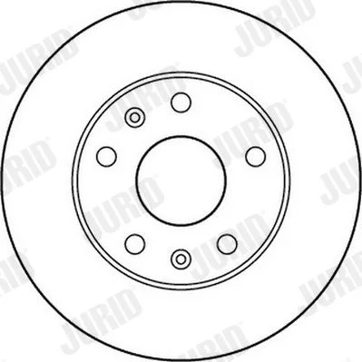Brzdový kotúč JURID 562153JC