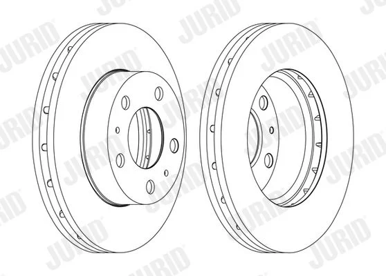 Brake Disc JURID 562630JC-1