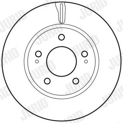 Brake Disc JURID 562820JC