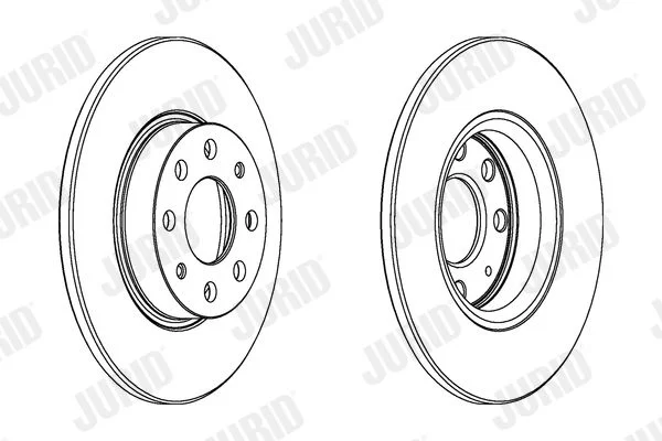 Brake Disc JURID 563020JC