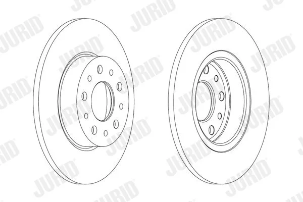 Brake Disc JURID 563064JC