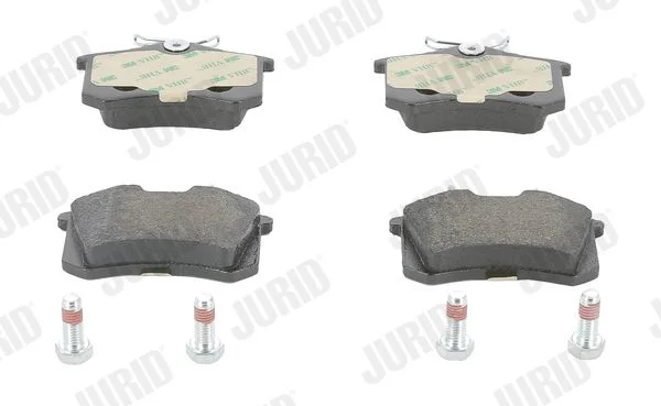 Sada brzdových platničiek, kotúčová brzda JURID 573032J