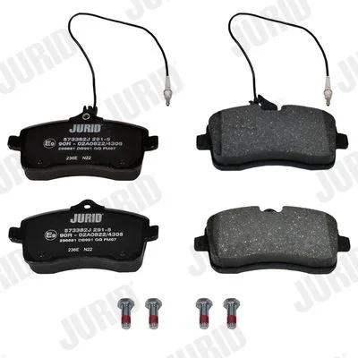 Brake Pad Set, disc brake JURID 573382J