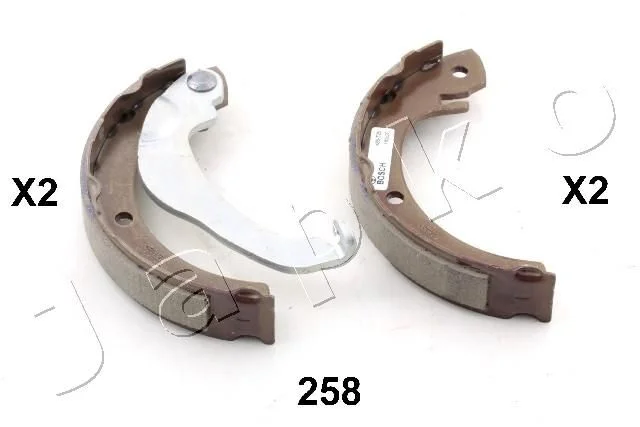 Stabdžių trinkelių komplektas JAPKO 55258