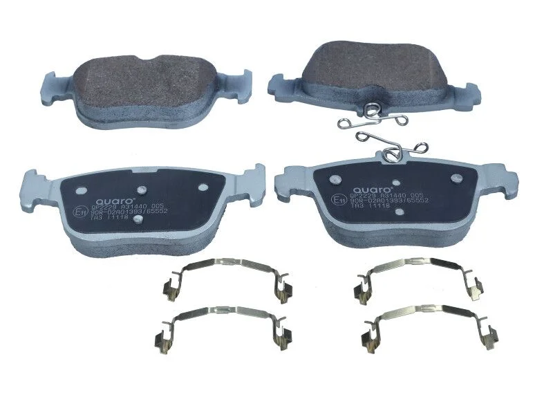 Stabdžių trinkelių rinkinys, diskinis stabdys QUARO QP2229