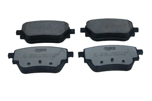 Stabdžių trinkelių rinkinys, diskinis stabdys QUARO QP0128C