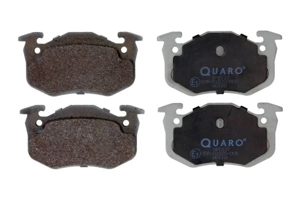 Stabdžių trinkelių rinkinys, diskinis stabdys QUARO QP0137