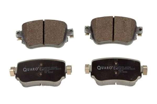 Stabdžių trinkelių rinkinys, diskinis stabdys QUARO QP0399