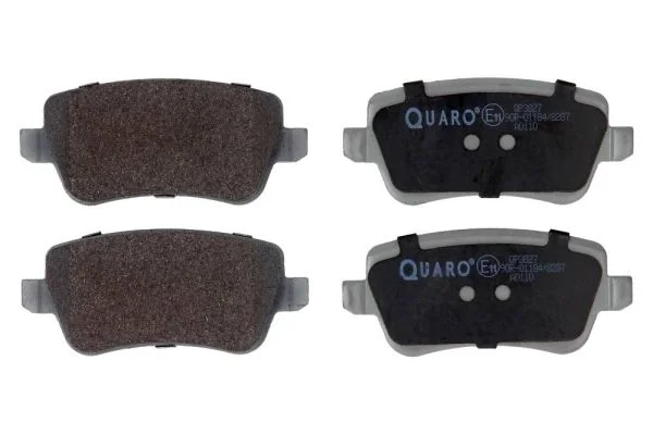 Stabdžių trinkelių rinkinys, diskinis stabdys QUARO QP3827