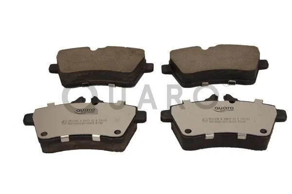 Stabdžių trinkelių rinkinys, diskinis stabdys QUARO QP4169C