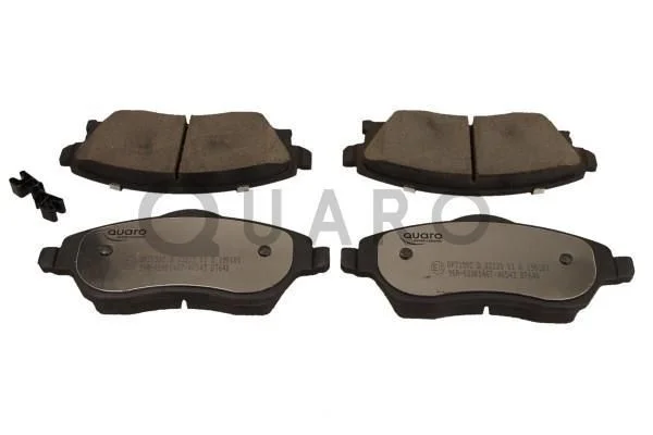 Stabdžių trinkelių rinkinys, diskinis stabdys QUARO QP7150C