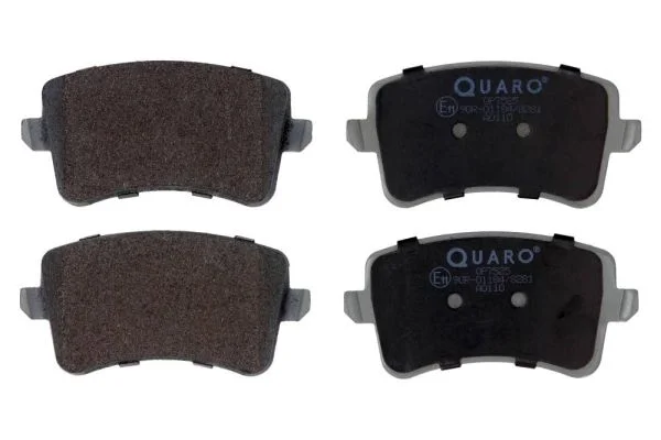 Stabdžių trinkelių rinkinys, diskinis stabdys QUARO QP7525