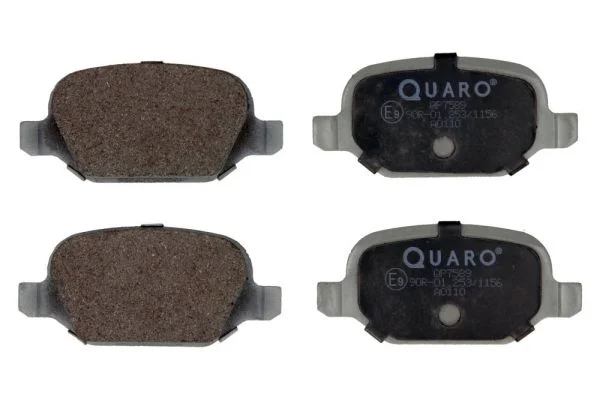 Stabdžių trinkelių rinkinys, diskinis stabdys QUARO QP7589