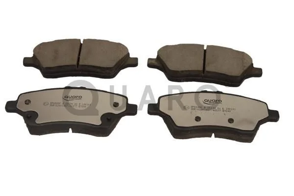 Stabdžių trinkelių rinkinys, diskinis stabdys QUARO QP8249C