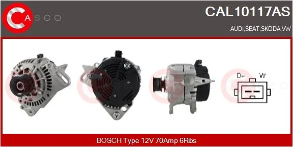 Alternator casco CAL10117AS