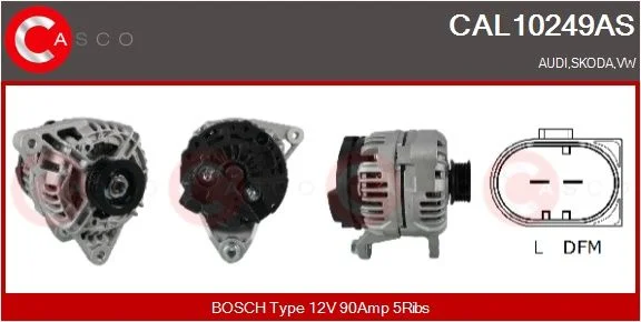 Alternator casco CAL10249AS