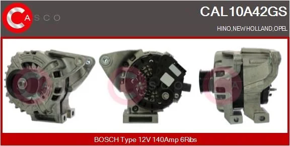 Kintamosios srovės generatorius casco CAL10A42GS