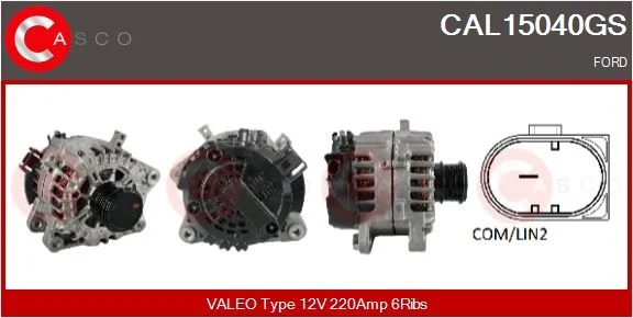Alternator casco CAL15040GS