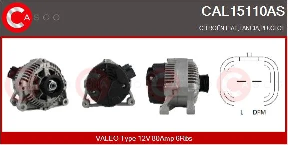 Alternator casco CAL15110AS