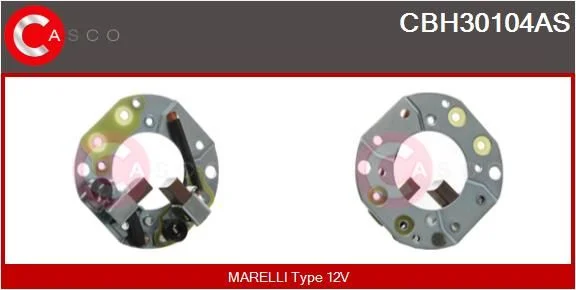 Laikiklis, angliniai šepetėliai casco CBH30104AS