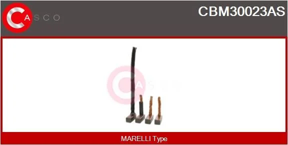 Anglies šepetėlis, starteris casco CBM30023AS