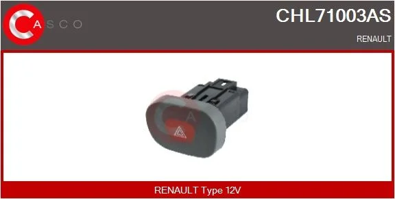 Jungiklis, pavojaus žibintas casco CHL71003AS