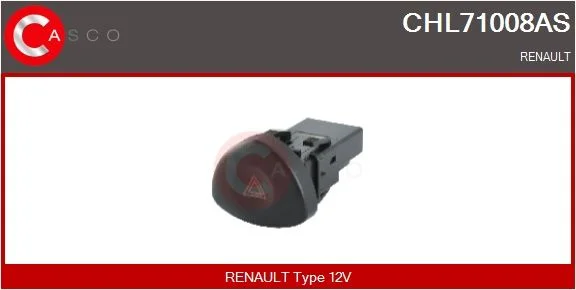 Jungiklis, pavojaus žibintas CASCO CHL71008AS