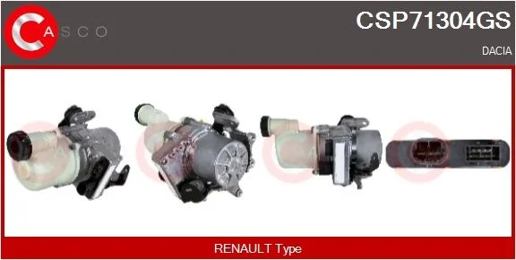 Hidraulinis siurblys, vairo sistema casco CSP71304GS