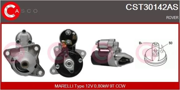 Starter casco CST30142AS