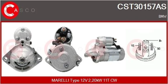 Starter casco CST30157AS