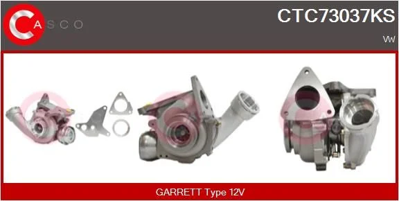 Kompresorius, įkrovimo sistema casco CTC73037KS