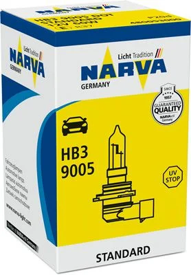 Bulb, high beam headlight NARVA 480053000