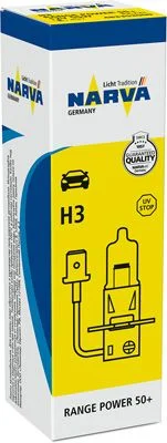 Bulb, high beam headlight NARVA 483353000