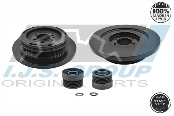 Belt Pulley Set, crankshaft IJS GROUP 17-1015KIT