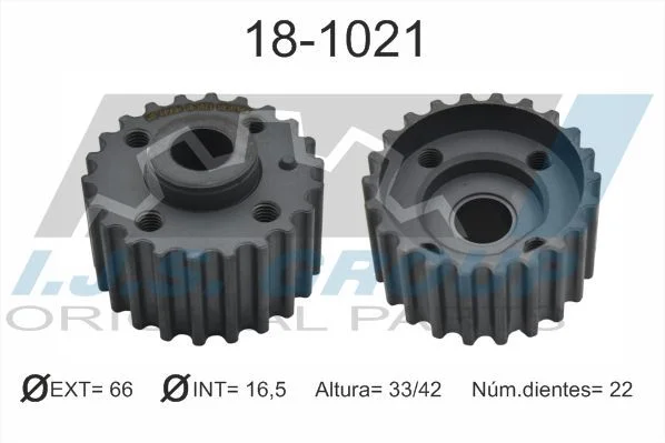 Reťazové koleso, kľukový hriadeľ IJS GROUP 18-1021