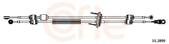 Trosas, neautomatinė transmisija cofle 11.2899