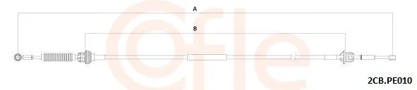 Trosas, neautomatinė transmisija cofle 2CB.PE010