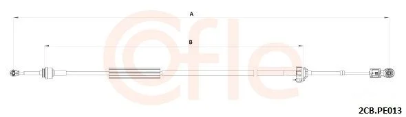 Trosas, neautomatinė transmisija cofle 2CB.PE013
