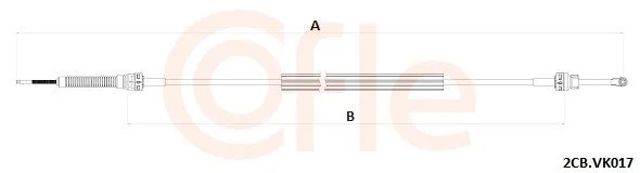 Trosas, neautomatinė transmisija COFLE 92.2CB.VK017