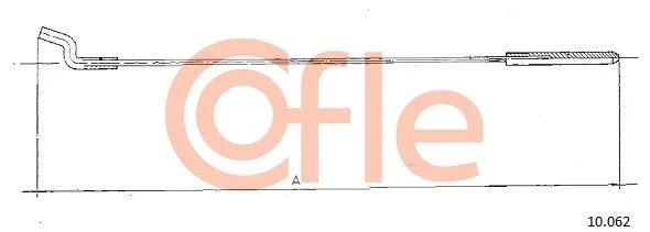 Kábel akcelerátora COFLE 10.062