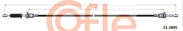 Trosas, neautomatinė transmisija COFLE 11.2895