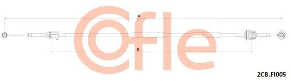 Trosas, neautomatinė transmisija COFLE 2CB.FI005